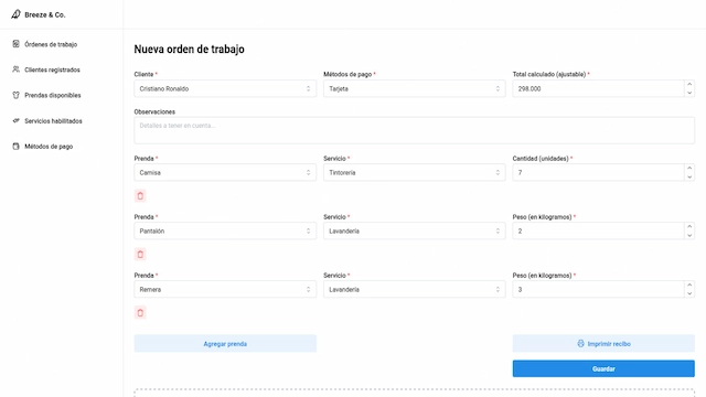 Breeze | Laundry System