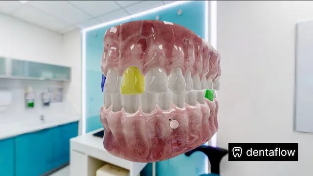 Interactive 3D Odontogram (Dentaflow module)